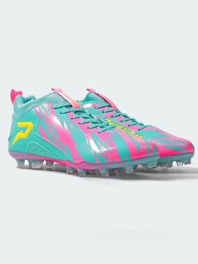 Kool-Aid 'Sharkleberry Fin' Football Cleats - Quantum Speed by Phenom Elite